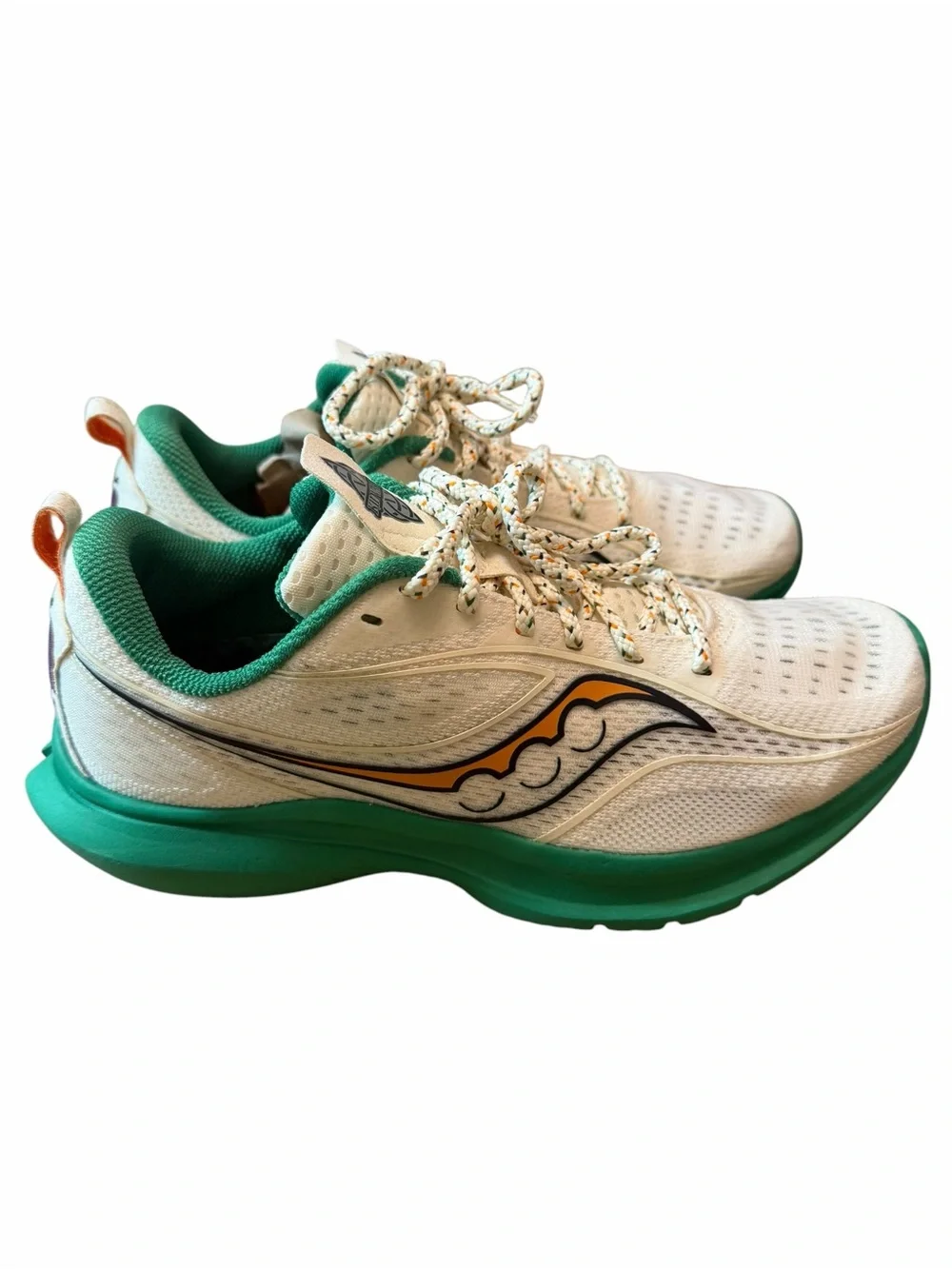 Performance Saucony Kinvara 13 Shamrock Running Shoes Mens 7 Womens 8.5